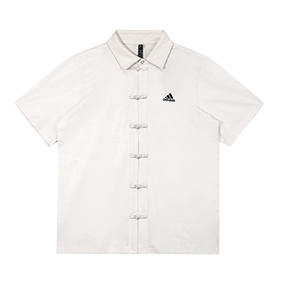 [ CUSTOM ] Polo Shirt Fantasy White/Black